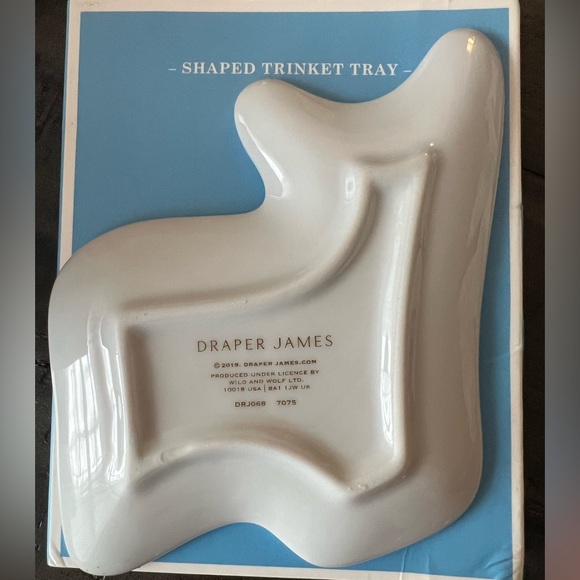 Draper James Pepper the Frenchie Accent Trinket Tray - NEW - Picture 4 of 5